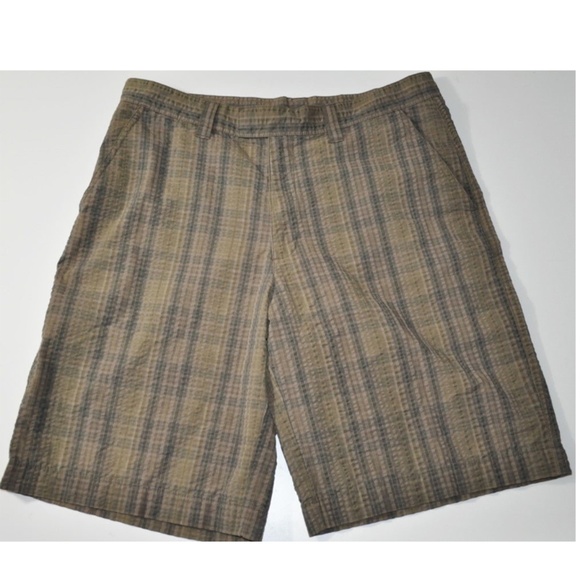 Patagonia Other - Patagonia Brown Plaid Shorts Men's Size 30 Organic